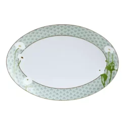 Best reviews of 🤩 Bernardaud Praiana Oval Platter 15" Green 👏