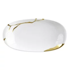 Best reviews of ⌛ Bernardaud Kintsugi Relish Dish White 💯