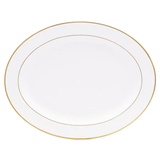 Cheapest ๐งจ Bernardaud Palmyre Oval Platter, 15" No Color ๐