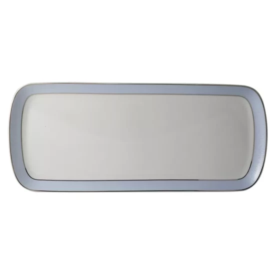 Best deal ๐งจ Bernardaud "Dune Blue" Rectangular Cake Platter โ