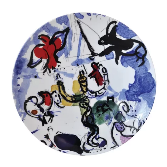 Deals π Bernardaud Marc Chagall Coupe Plate, Set Of 6 Multi β - Image 2