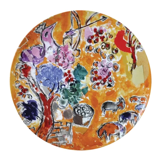 Best deal π Bernardaud Marc Chagall Joseph Tribe Seder Platter Multi π