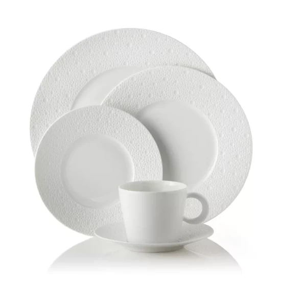 Outlet ๐ Bernardaud Ecume White Dinnerware Collection ๐ - Image 2