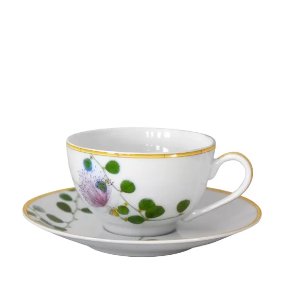 Best deal โจ Bernardaud Jardin Indien Saucer Floral ๐