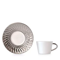 Flash Sale โญ Bernardaud Twist Platinum Espresso Cup - 100% Exclusive ๐
