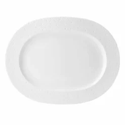 Buy 😀 Bernardaud Ecume White Oval Platter 😉