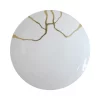 Budget 👏 Bernardaud Kintsugi-Sarkis 24k Gold Dinner Plate White/gold ⌛