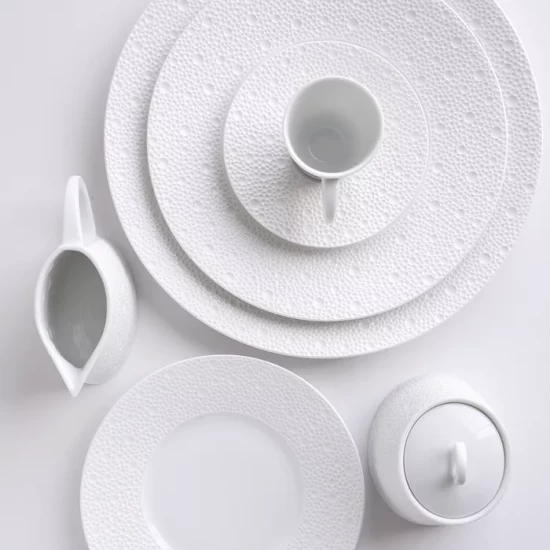Outlet ๐ Bernardaud Ecume White Dinnerware Collection ๐ - Image 6