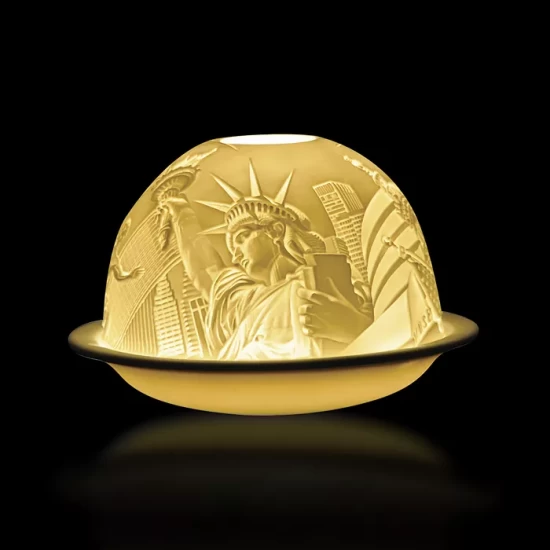 Promo 👍 Bernardaud New York Votive Yellow 👏 - Image 2