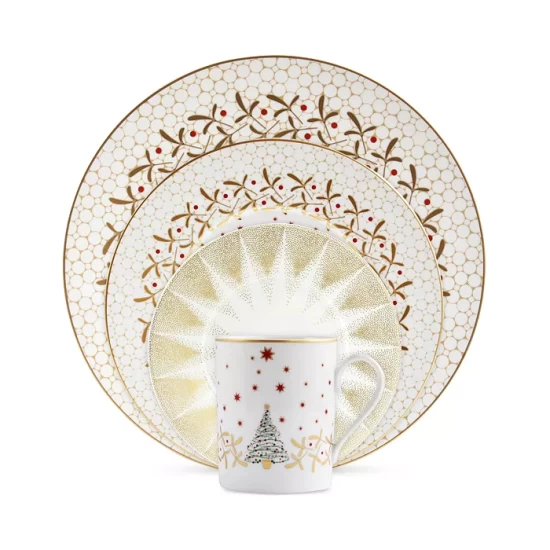 Brand new ๐ Bernardaud Noel Dinnerware Collection ๐งจ - Image 2