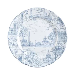 Wholesale ๐ฅ Bernardaud Tout Paris Dinner Plate Blue ๐