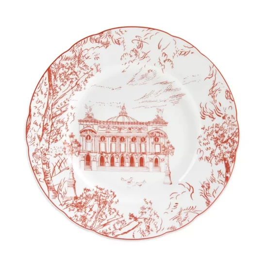 Best Sale π Bernardaud Tout Paris Assorted Salad Plates, Set Of 6 Multi 𧨠- Image 4