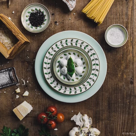 Best Pirce ๐ Bernardaud Constance Dinnerware Collection Green/gold ๐ - Image 3