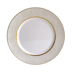 Brand new 😍 Bernardaud Sauvage White Dinner Plate Gold/white 😉