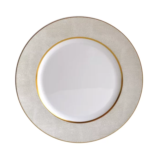 Brand new 😍 Bernardaud Sauvage White Dinner Plate Gold/white 😉