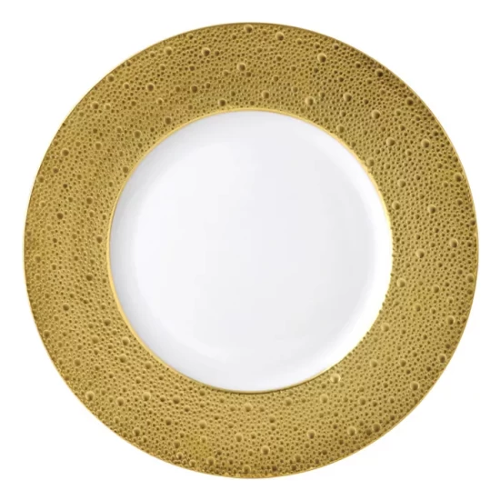 Best Pirce 🌟 Bernardaud Ecume Service Plate Gold 🤩