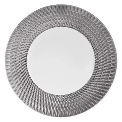 Best Sale 🎉 Bernardaud Twist Platinum Dinner Plate - 100% Exclusive White/platinum ⌛