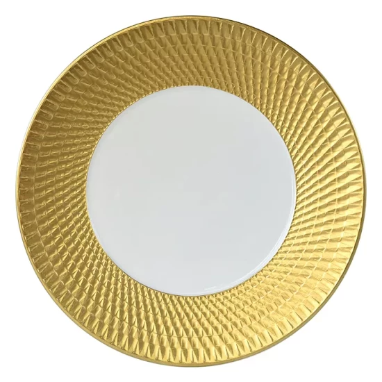 Top 10 ๐ Bernardaud Twist Gold Service Plate - 100% Exclusive White/gold ๐