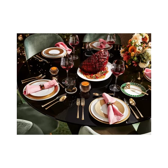 Top 10 ๐ Bernardaud Twist Gold Service Plate - 100% Exclusive White/gold ๐ - Image 3