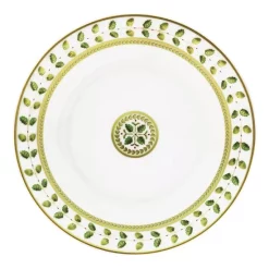 Cheap 🔔 Bernardaud Constance Open Vegetable Dish Green/gold 🧨