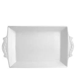 Cheapest 🧨 Bernardaud Louvre Rectangular Baker White 🎁