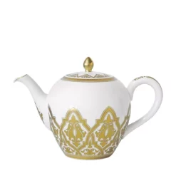 Brand new 🛒 Bernardaud Venise Teapot White/gold ⭐