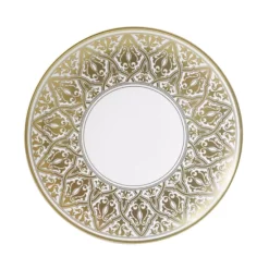 Cheap 😉 Bernardaud Venise Coupe Plate White/gold ✔️