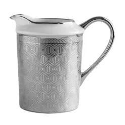 Wholesale 🥰 Bernardaud Divine Creamer Platinum And White 🎉