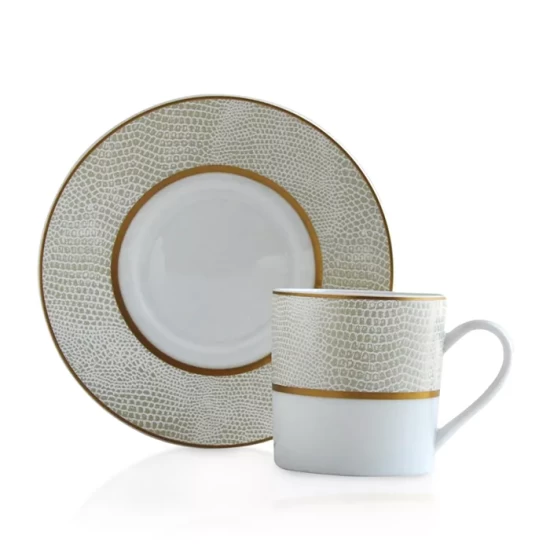 Best reviews of ๐ฅฐ Bernardaud Sauvage White After Dinner Saucer Gold/white ๐ฅฐ