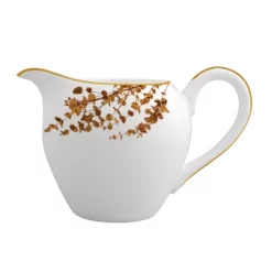 Budget 😉 Bernardaud Vegetal Creamer White/gold 💯