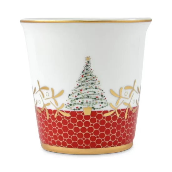 Budget 🔔 Bernardaud Tumbler + Candle Home Fragrance White/red 😉