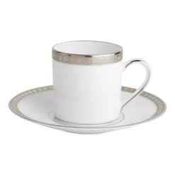 Promo 🔥 Bernardaud Athena Coffee Saucer Platinum 🥰