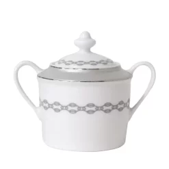 Brand new 🔥 Bernardaud Loft Sugar Bowl Gray And White 🥰