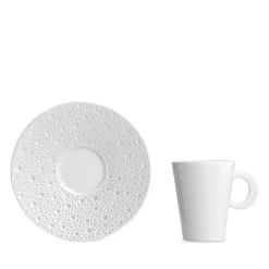 Deals 🔥 Bernardaud Ecume Perle After Dinner Saucer White 🔥
