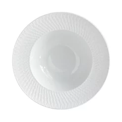 Top 10 π Bernardaud Twist White Collection Rim Soup Bowl β