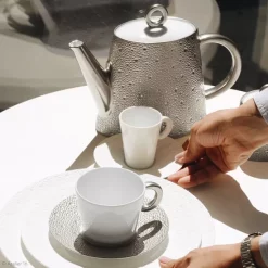 Brand new π₯° Bernardaud Ecume Platinum Dinnerware Collection β€οΈ