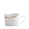 Top 10 🔔 Bernardaud Kintsugi-Sarkis Tea Cup White/gold 🌟