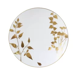Cheapest 😀 Bernardaud Aroma Salad Plate, 8.5" White/gold 🥰