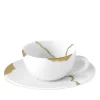 Wholesale ❤️ Bernardaud Kintsugi After Dinner Saucer White/gold 🎁
