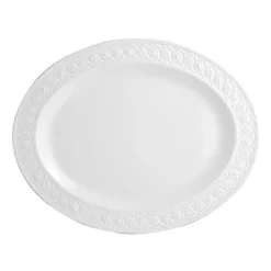 Cheap 🎉 Bernardaud Louvre Oval Platter, 13" White 🤩