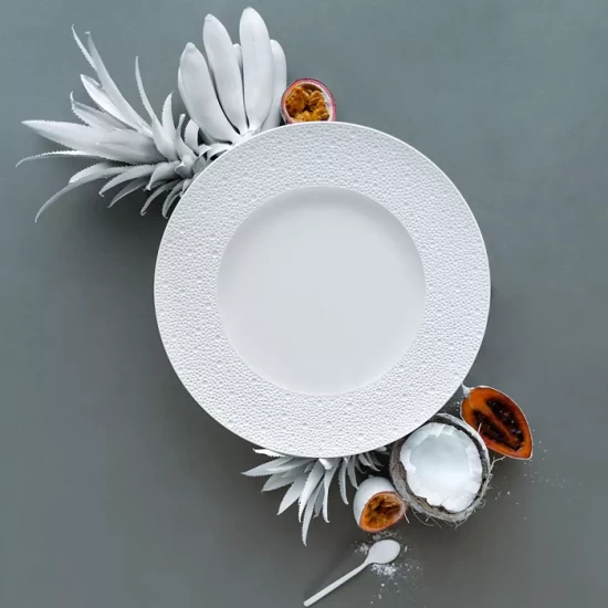 Best Pirce 🎉 Bernardaud Ecume White Bread & Butter Plate 😀 - Image 2
