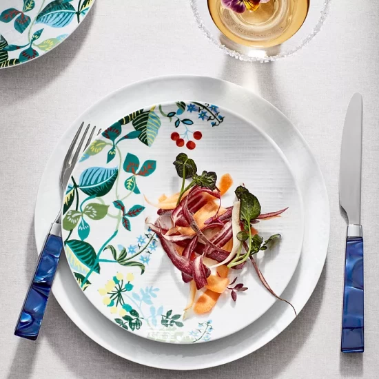 Best Pirce ๐คฉ Bernardaud Organza White Oval Platter, 15" ๐ - Image 2