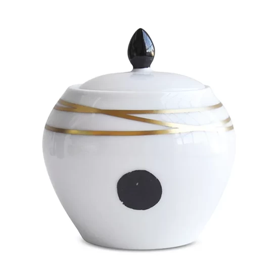 Coupon ⭐ Bernardaud Aboro Lidded Sugar Bowl White ✔️