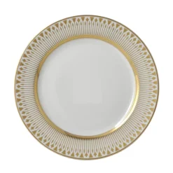 Best Sale 👍 Bernardaud Soleil Levant Bread & Butter Plate White/gold 🔔