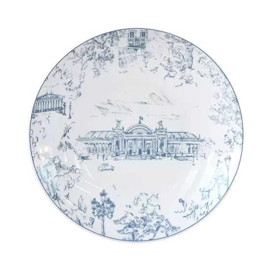 Top 10 ๐ Bernardaud Tout Paris Deep Round Dish White/blue ๐
