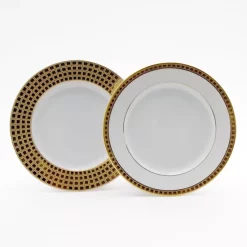 Buy 🔔 Bernardaud "Athena" Accent Bread & Butter Plate Platinum 😉